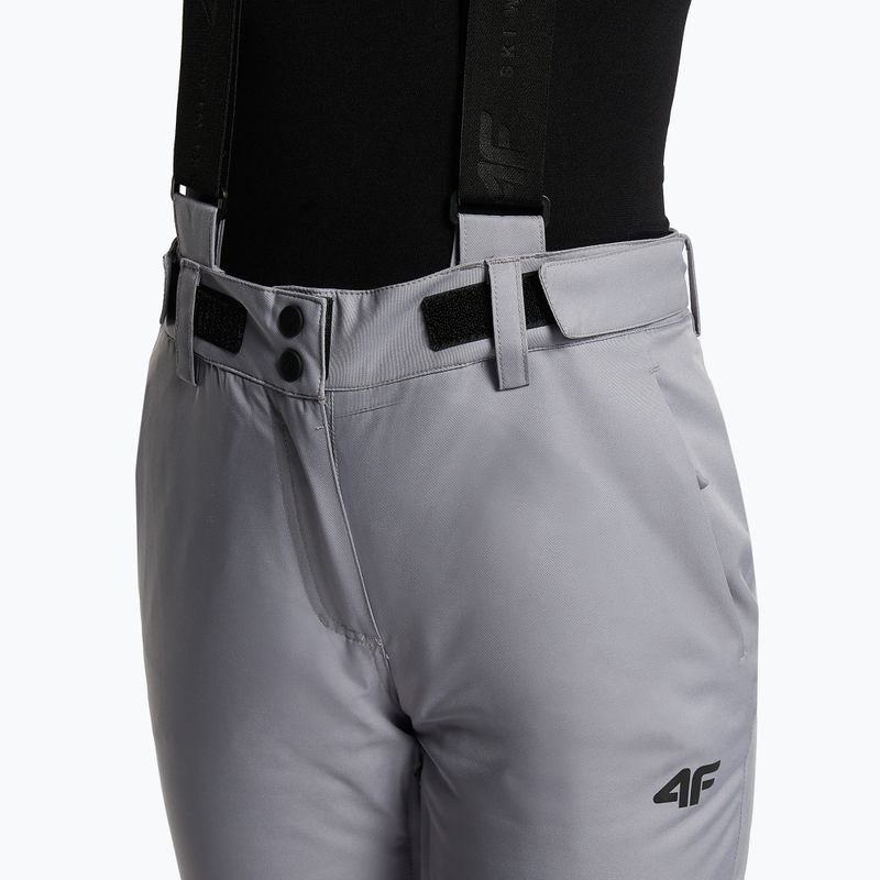 Spodnie narciarskie damskie 4F SPDN002 grey 4