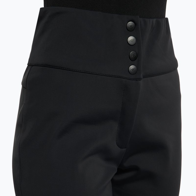 Spodnie narciarskie damskie 4F SPDN003 deep black 4