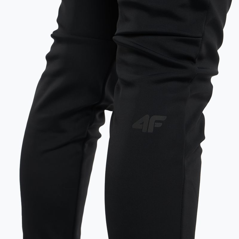 Spodnie narciarskie damskie 4F SPDN003 deep black 5