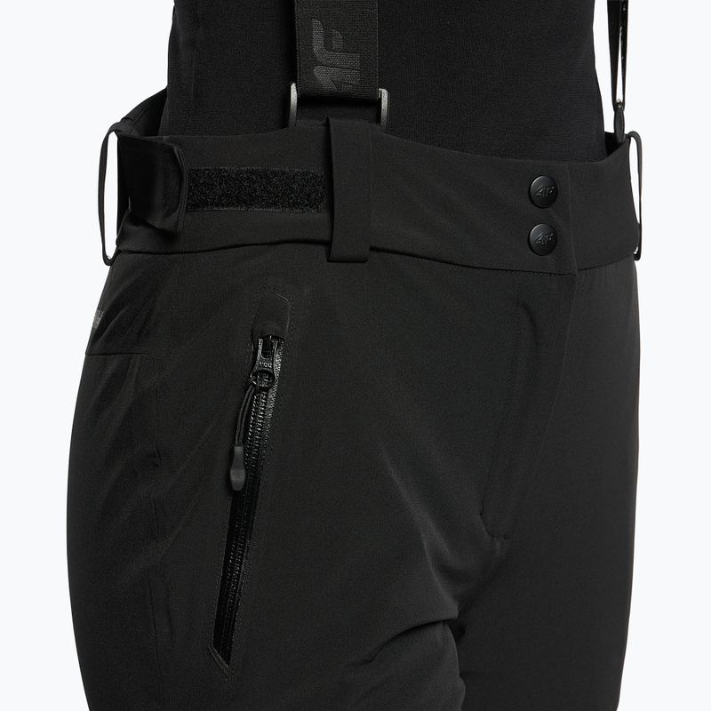 Spodnie narciarskie damskie 4F SPDN004 deep black 4