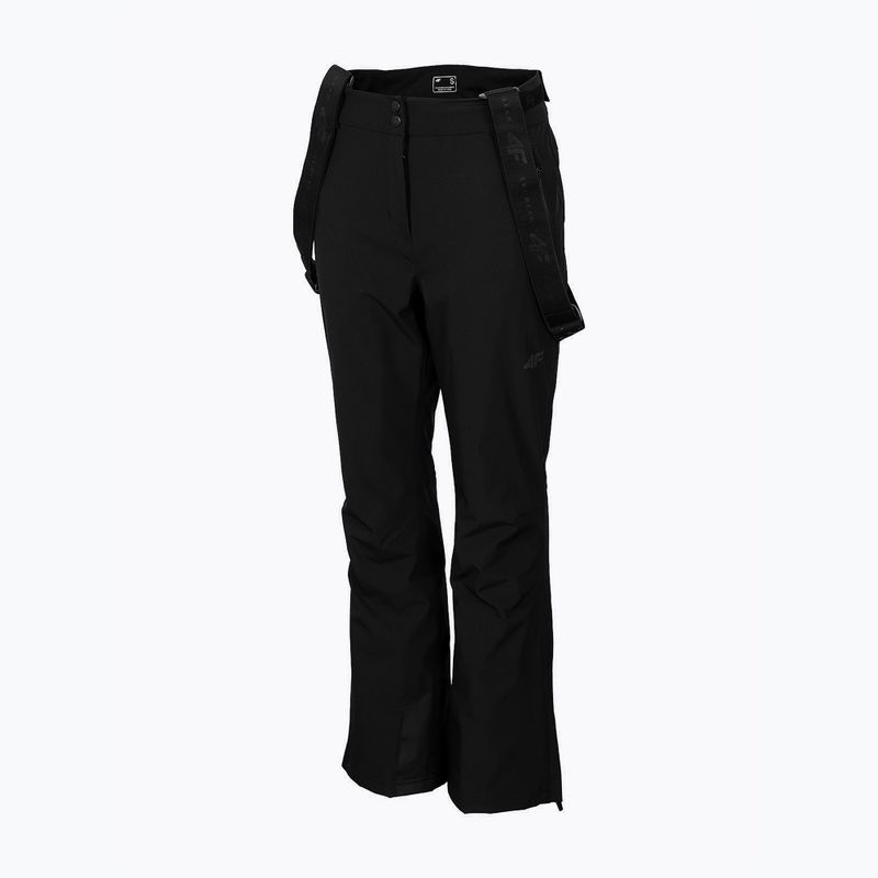 Spodnie narciarskie damskie 4F SPDN004 deep black 5