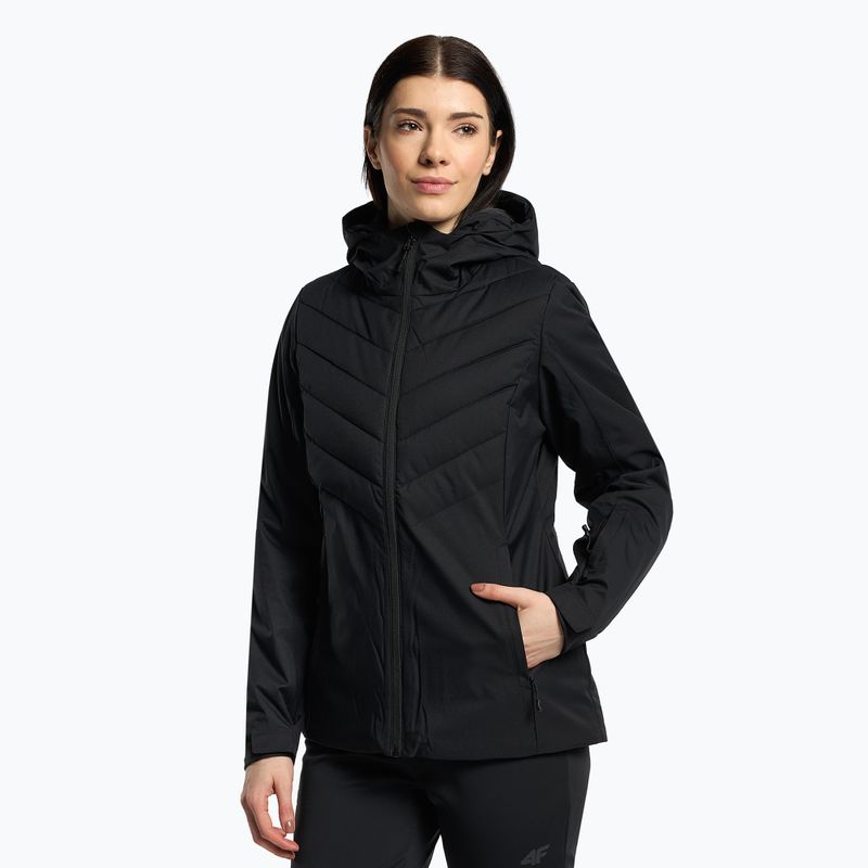 Kurtka narciarska damska 4F KUDN003 deep black