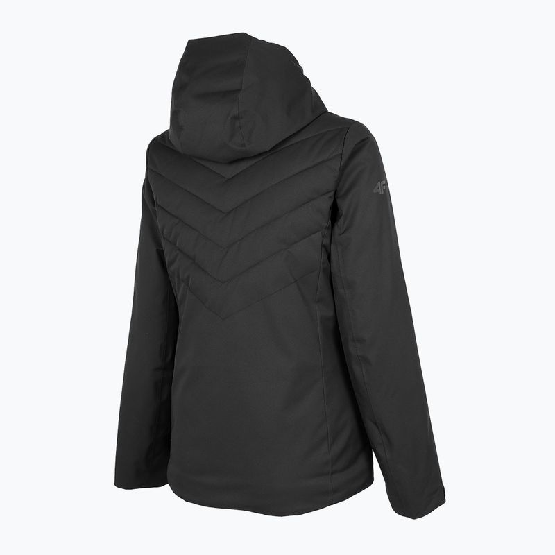 Kurtka narciarska damska 4F KUDN003 deep black 7