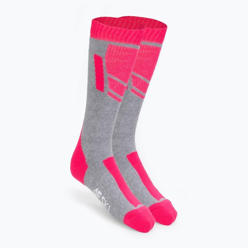 Skarpety narciarskie dziecięce 4F F028 grey/melange