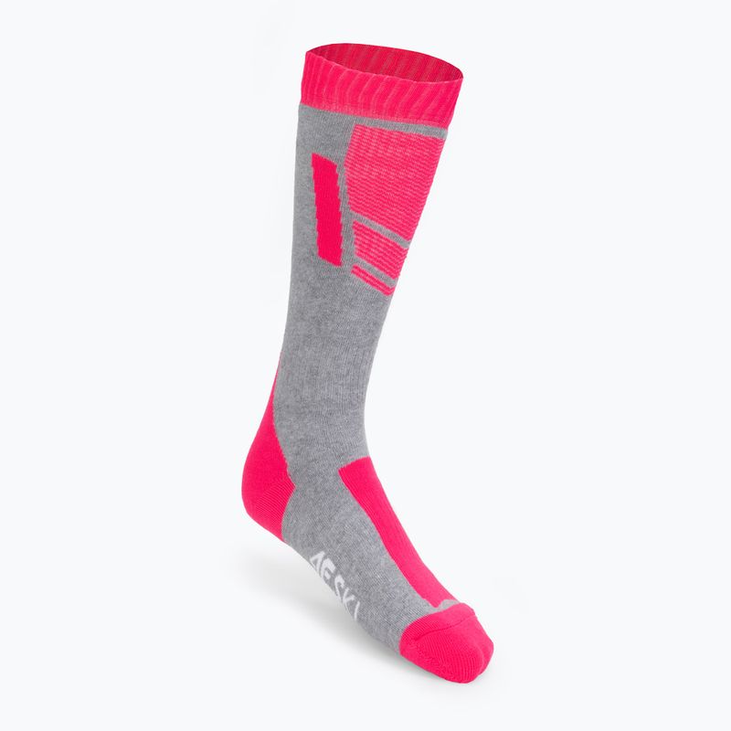 Skarpety narciarskie dziecięce 4F F028 grey/melange 2