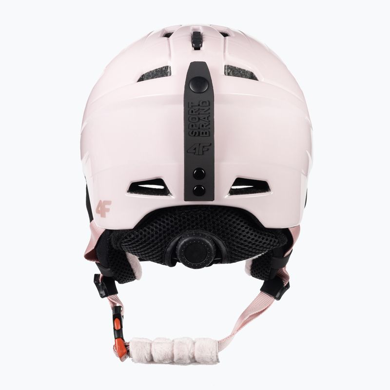 Kask narciarski dziecięcy 4F F017 light pink 3