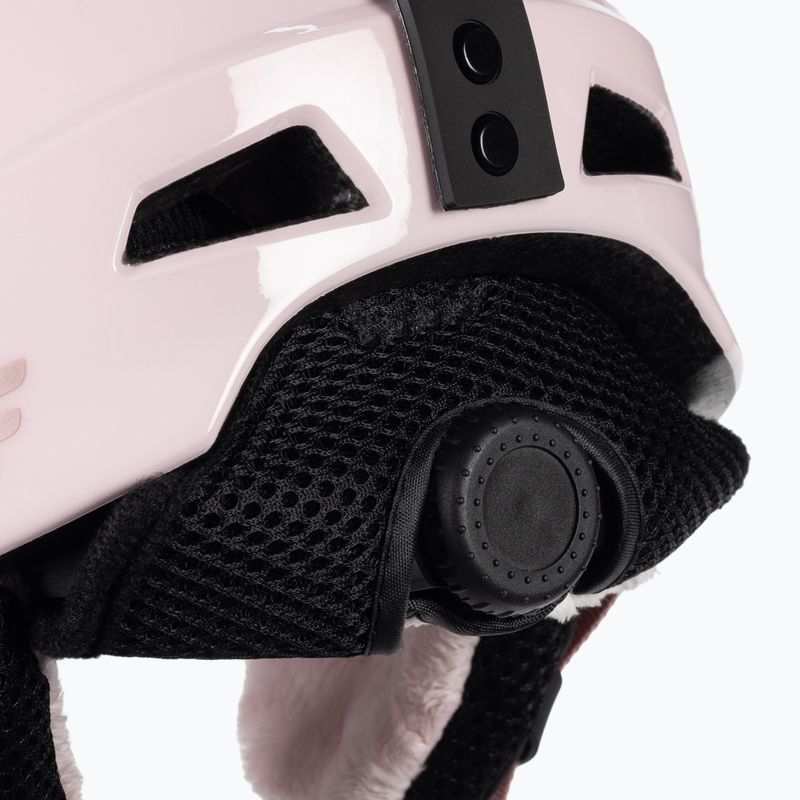 Kask narciarski dziecięcy 4F F017 light pink 7