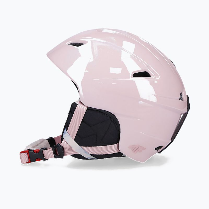 Kask narciarski dziecięcy 4F F017 light pink 10