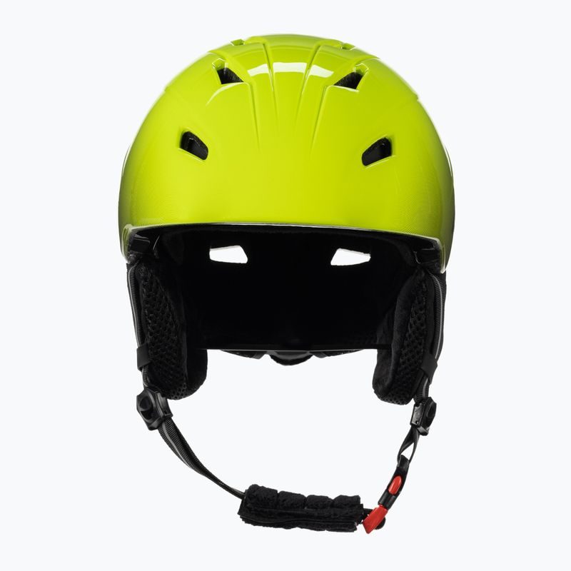 Kask narciarski dziecięcy 4F M016 canary green 2