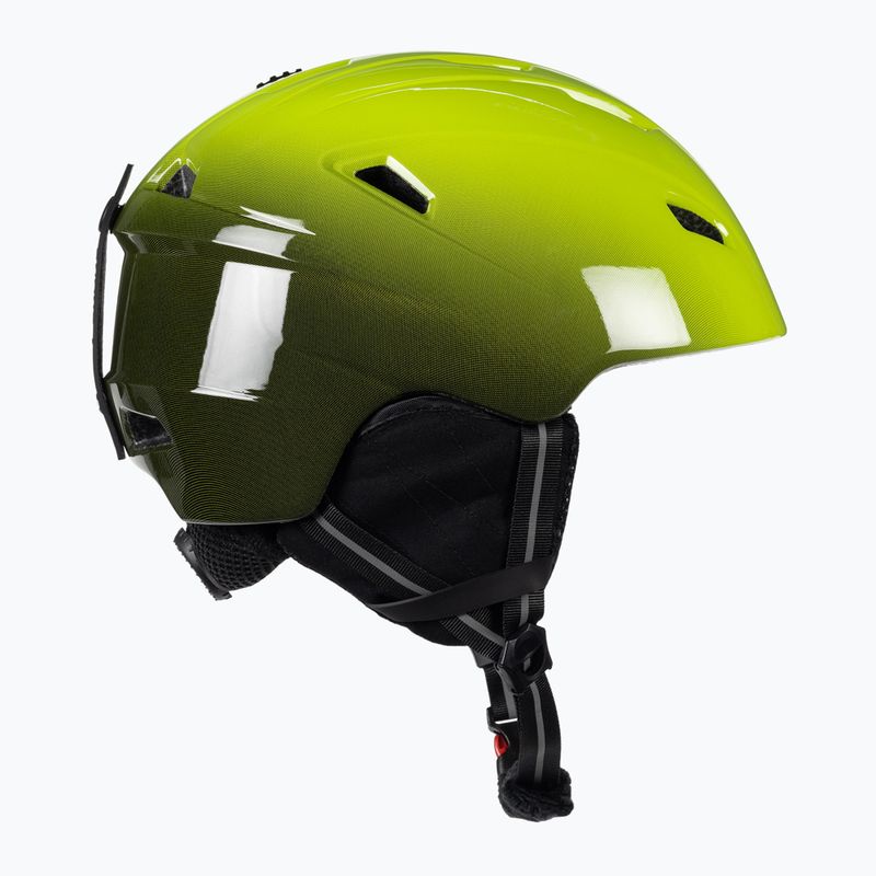 Kask narciarski dziecięcy 4F M016 canary green 4