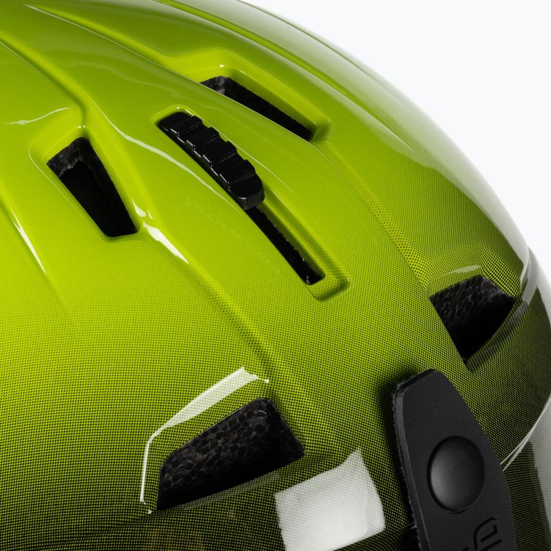 Kask narciarski dziecięcy 4F M016 canary green 9