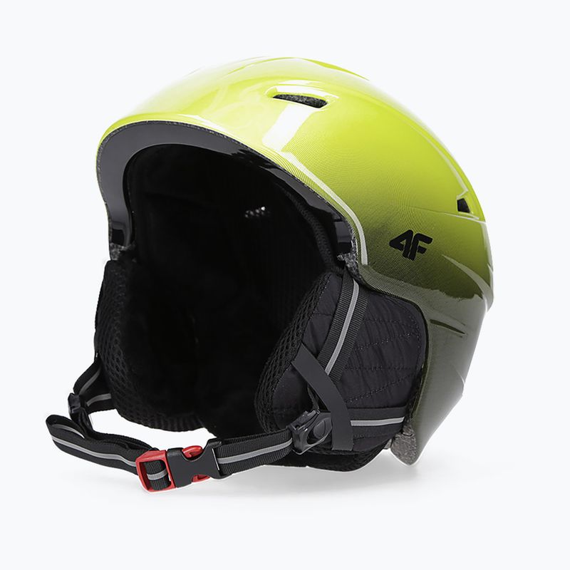 Kask narciarski dziecięcy 4F M016 canary green 10