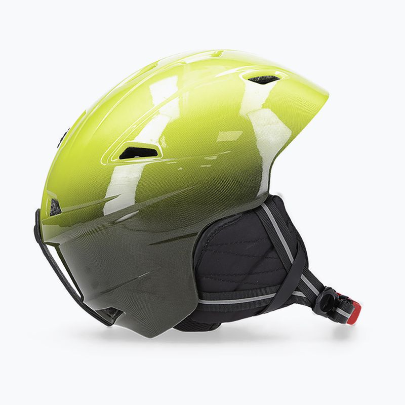 Kask narciarski dziecięcy 4F M016 canary green 12
