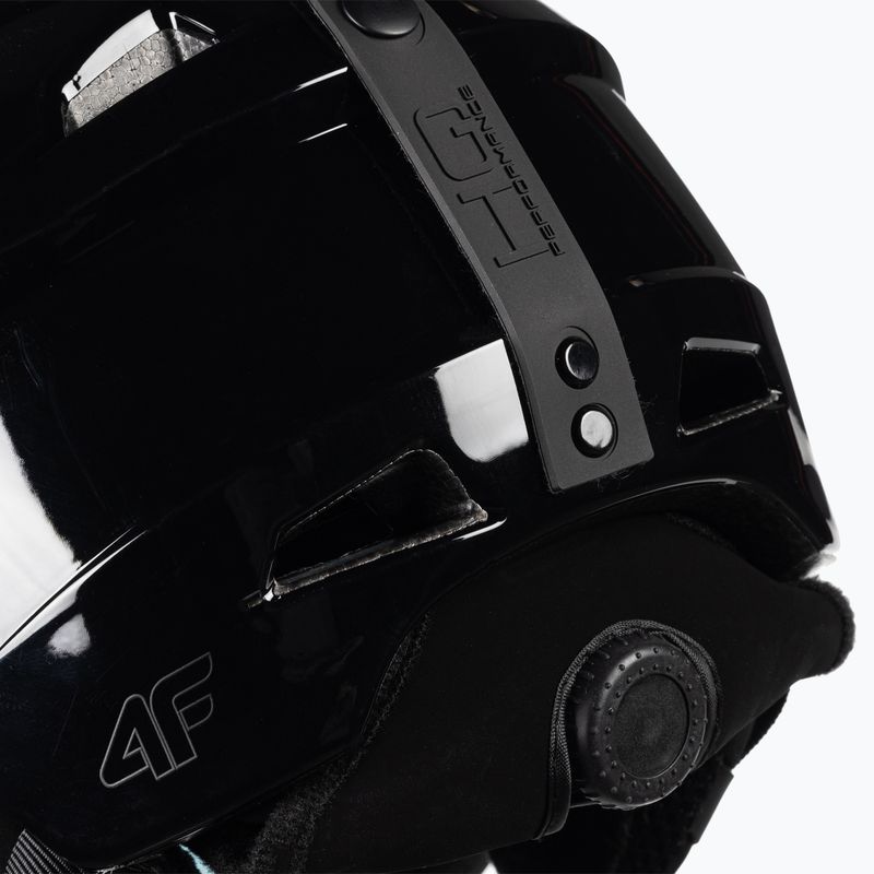 Kask narciarski 4F KSD001 deep black 7