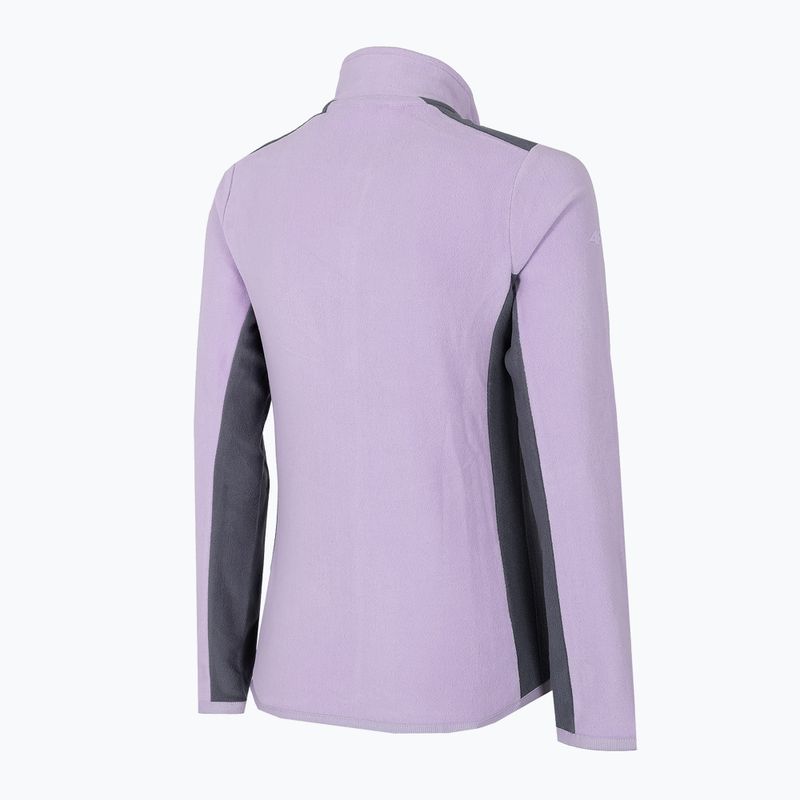 Bluza trekkingowa damska 4F PLD014 light violet 3