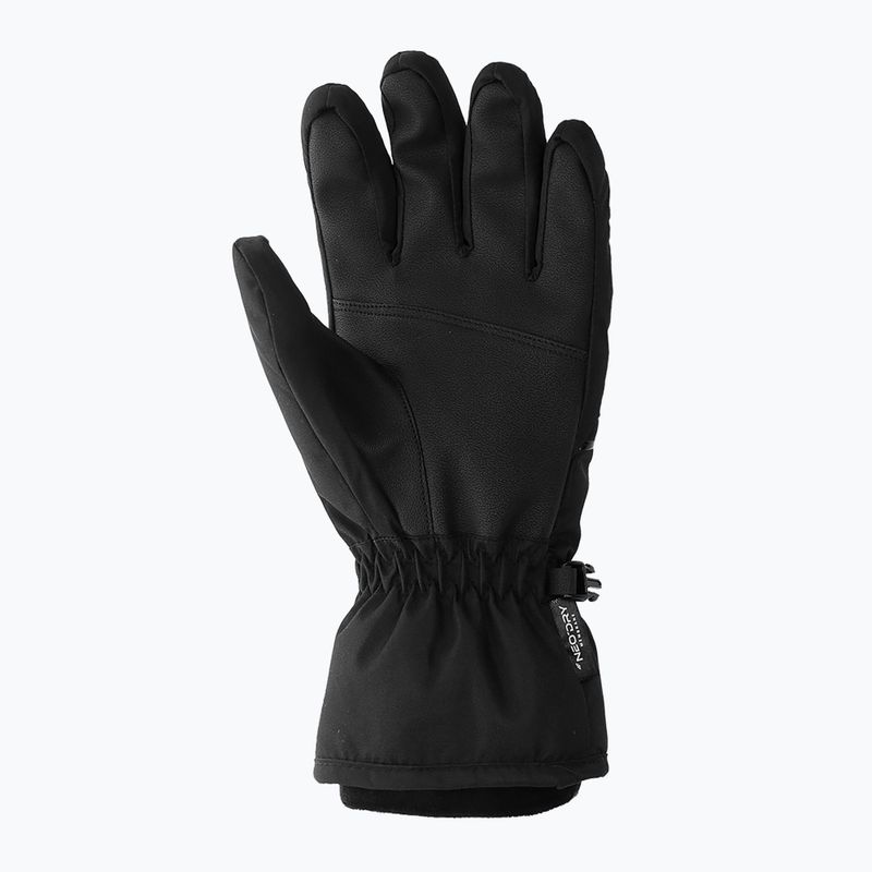Rękawice narciarskie damskie 4F RED002 deep black 7