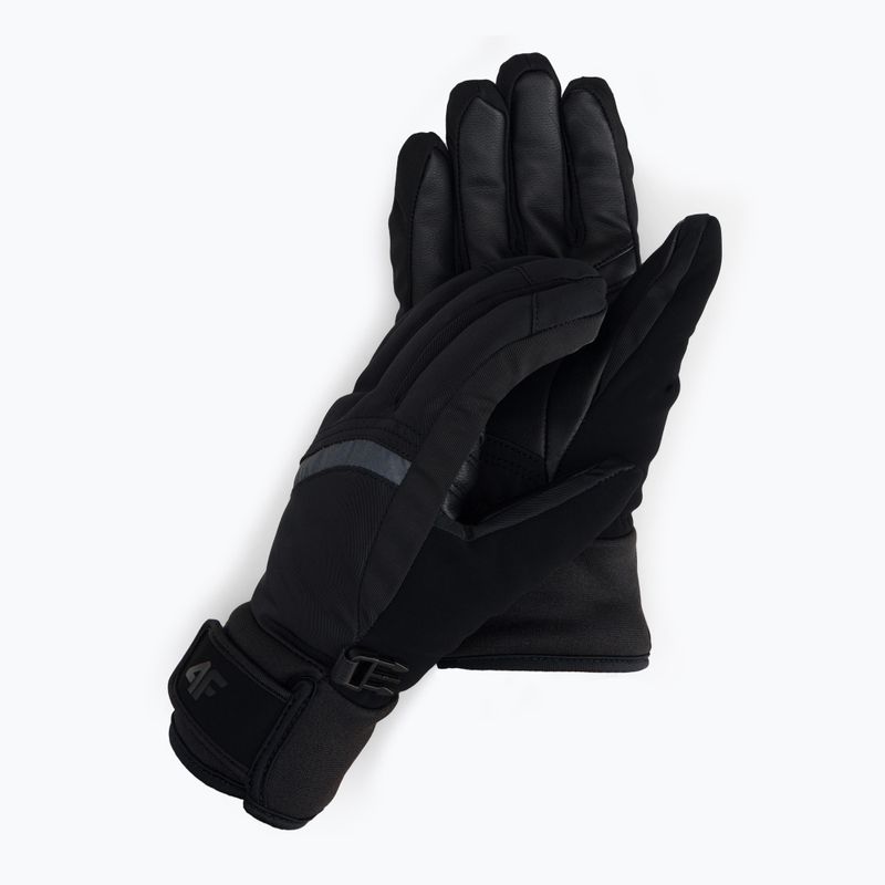 Rękawice narciarskie damskie 4F RED004 black