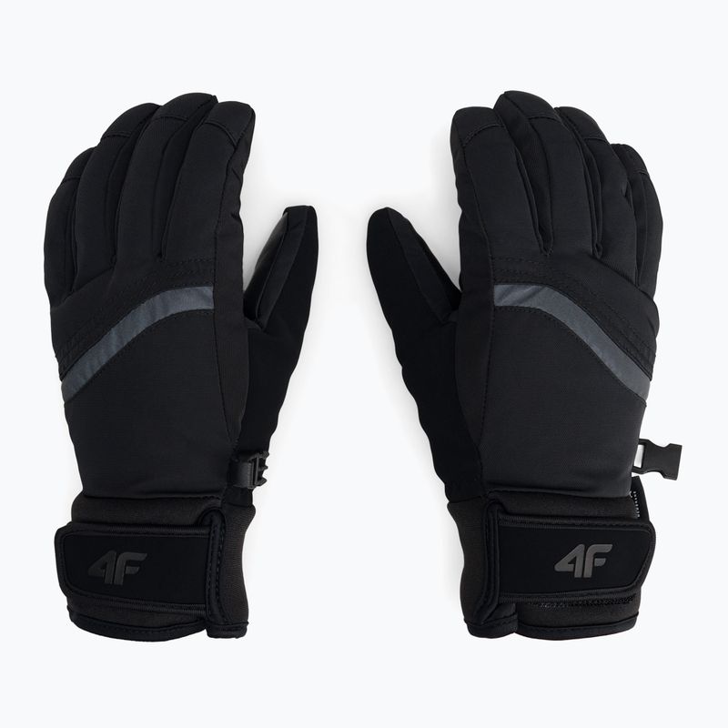 Rękawice narciarskie damskie 4F RED004 black 3
