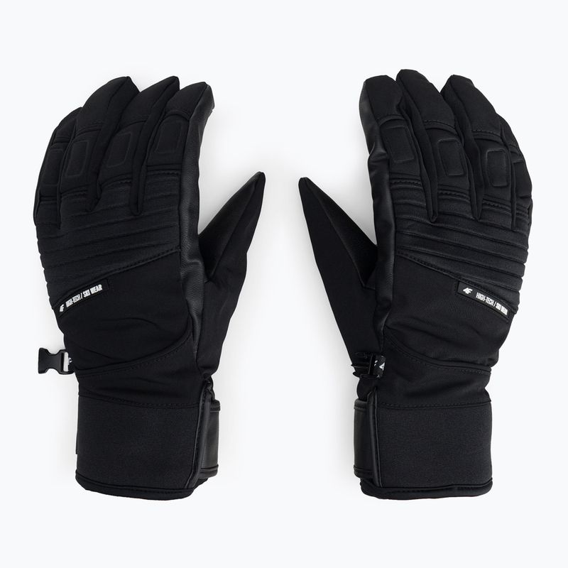 Rękawice narciarskie męskie 4F REM003 deep black 3