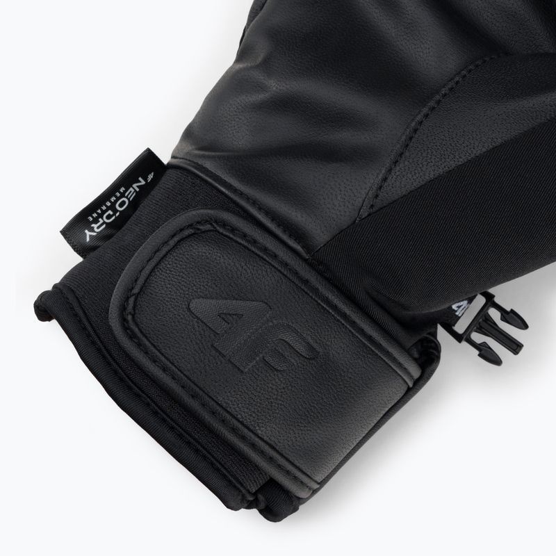 Rękawice narciarskie męskie 4F REM003 deep black 5