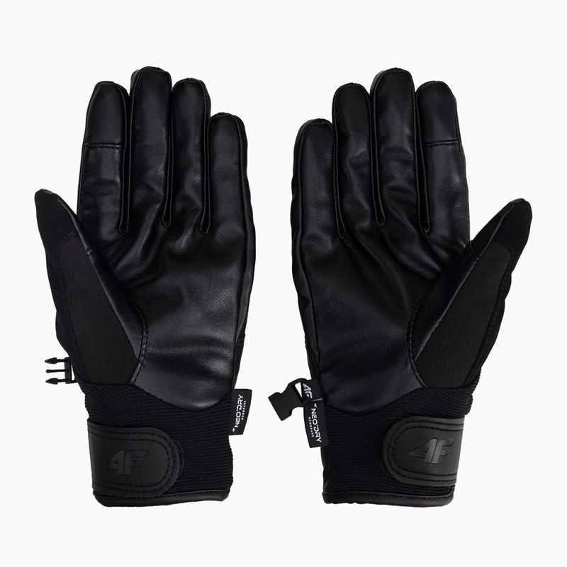 Rękawice narciarskie męskie 4F REM004 deep black 2