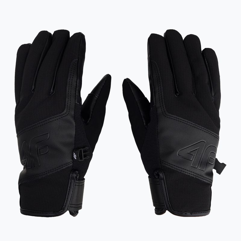 Rękawice narciarskie męskie 4F REM004 deep black 3