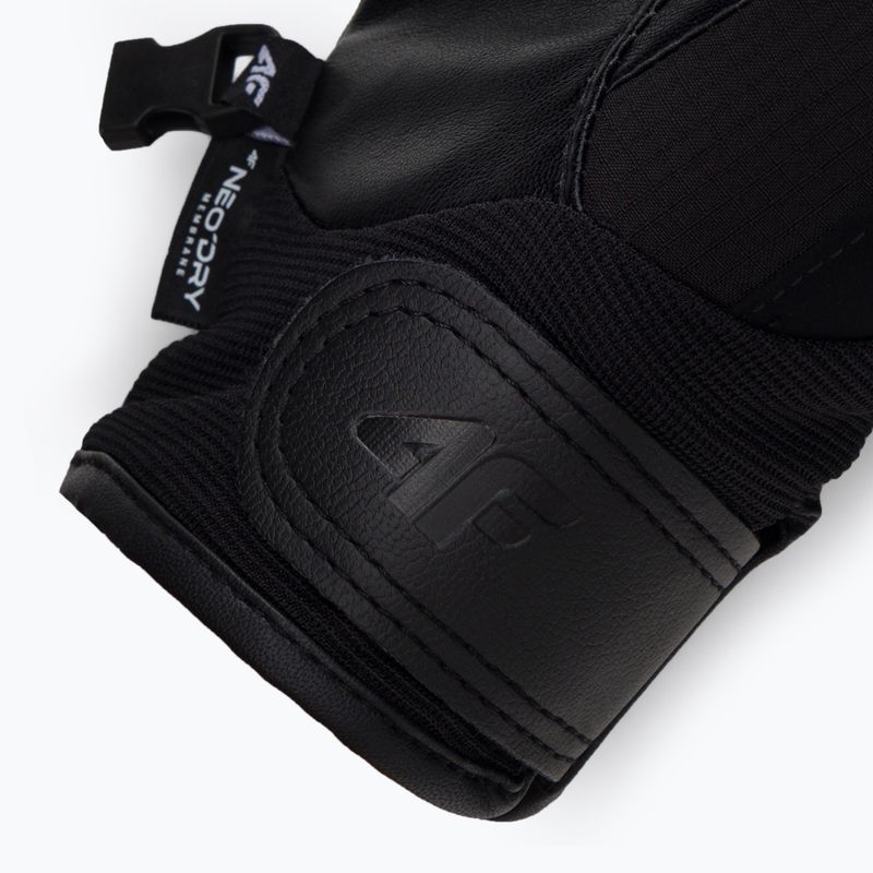 Rękawice narciarskie męskie 4F REM004 deep black 5