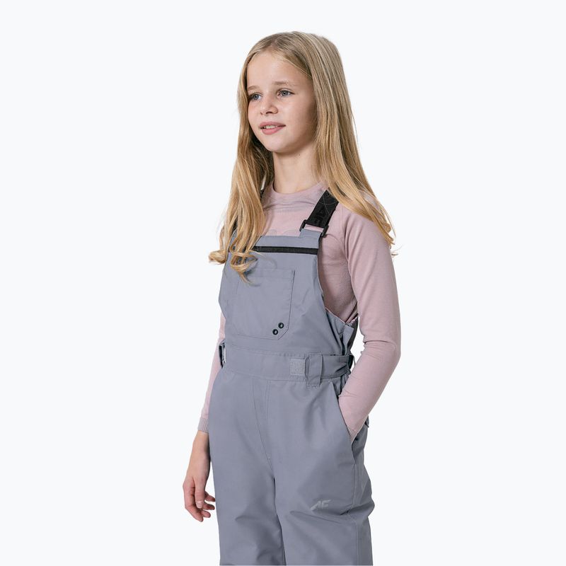 Spodnie narciarskie dziecięce 4F JSPDN002 denim 2