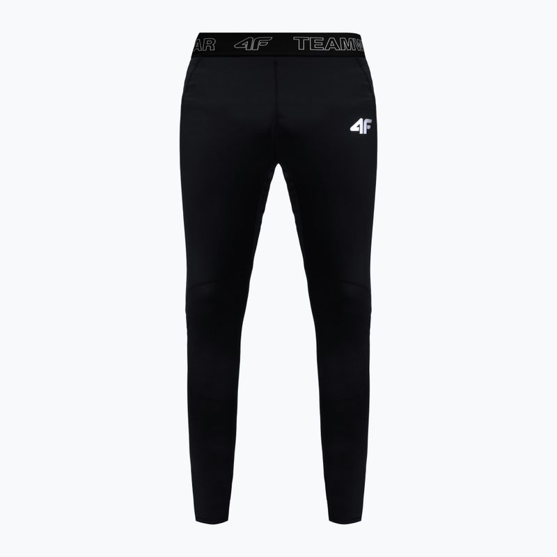 Legginsy treningowe  męskie 4F SPMF053 deep black