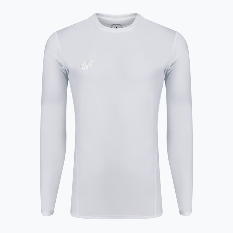 Longsleeve męski 4F TSMLF051 white