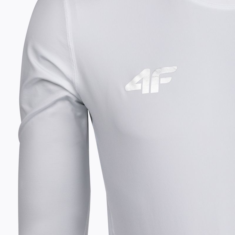 Longsleeve męski 4F TSMLF051 white 3