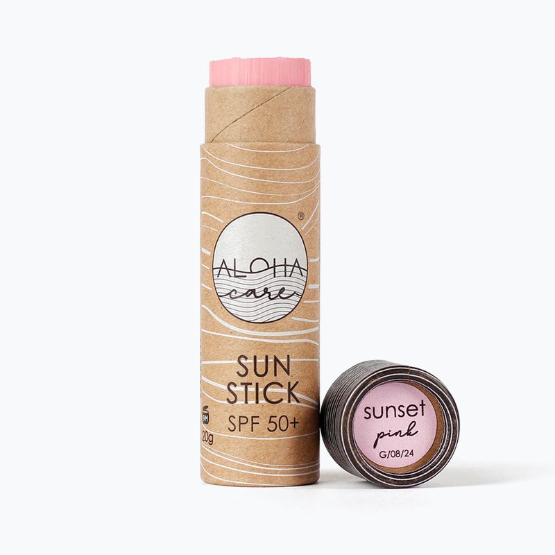 Krem Aloha Care Aloha Sun Stick SPF 50+ 20 g pink