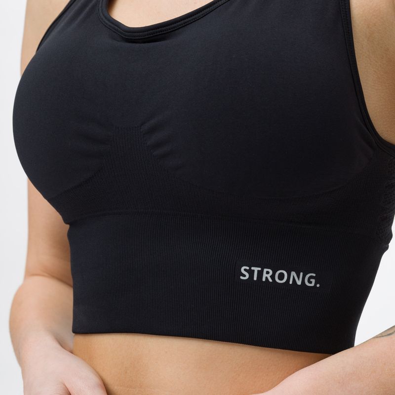 Top treningowy damski STRONG POINT Shape & Comfort black 4