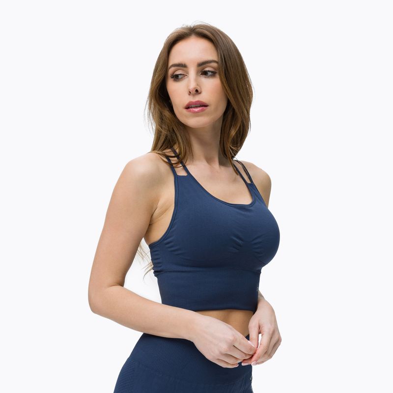 Top treningowy damski STRONG POINT Shape & Comfort navy blue