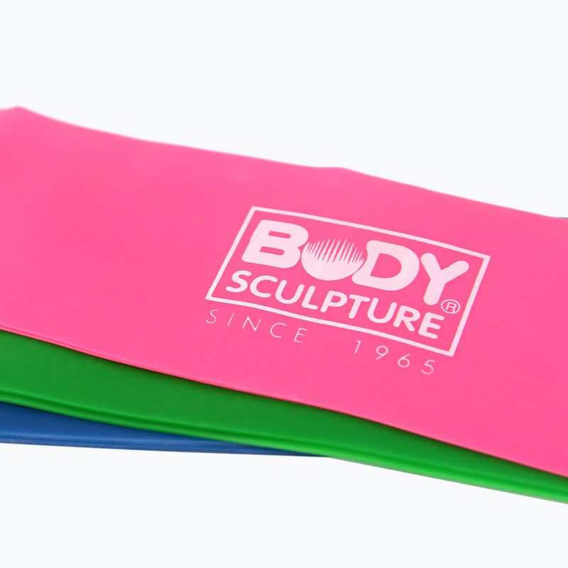 Taśma oporowa Body Sculpture Bb 103 pink/green/blue 5