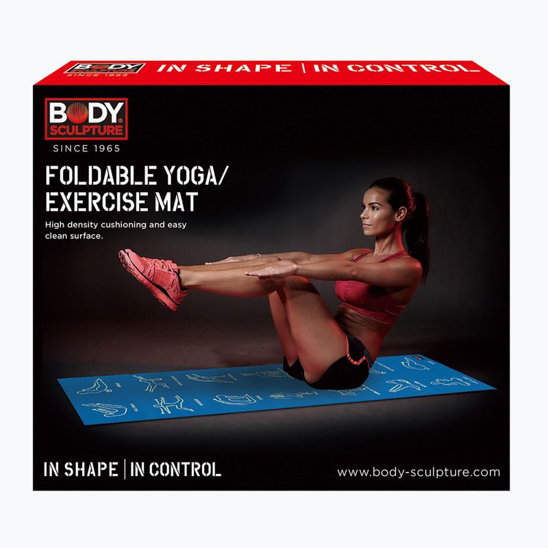 Mata fitness Body Sculpture BB 8301 4 mm blue 6