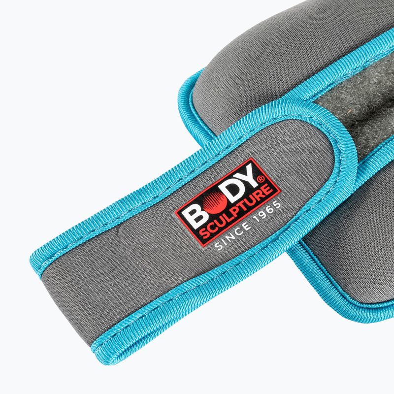 Obciążniki na nadgarstki Body Sculpture Bb 2720U 2 x 1,15 kg grey/blue 4