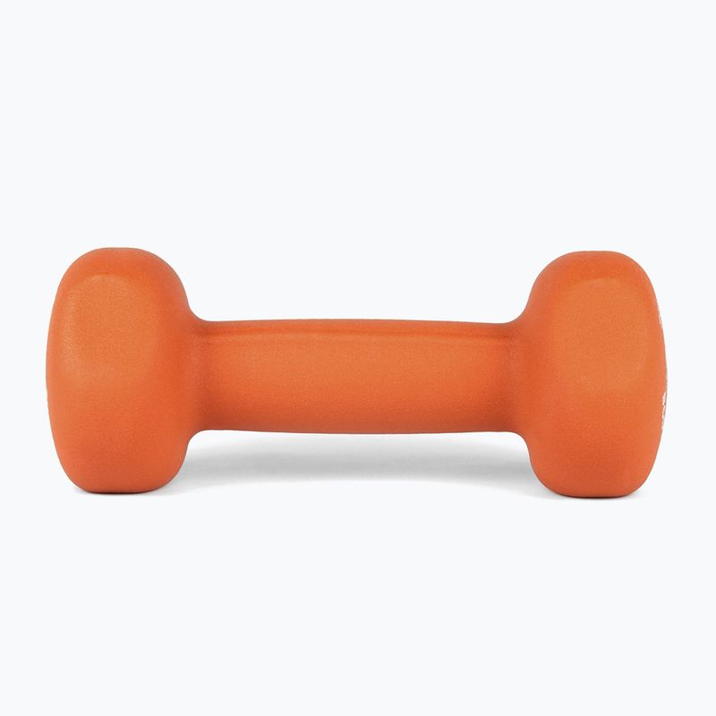 Hantel ogumowany Body Sculpture BW 513 z PVC 3 kg orange 2