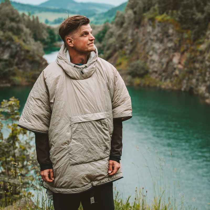 Ponczo OFFLANDER insulated Waterproof grey 8