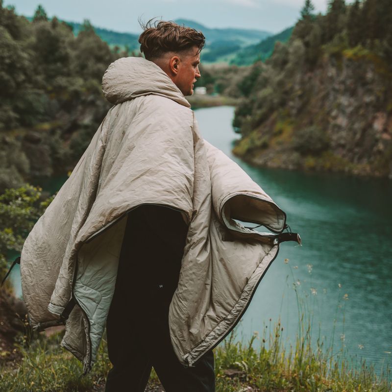 Ponczo OFFLANDER insulated Waterproof grey 9