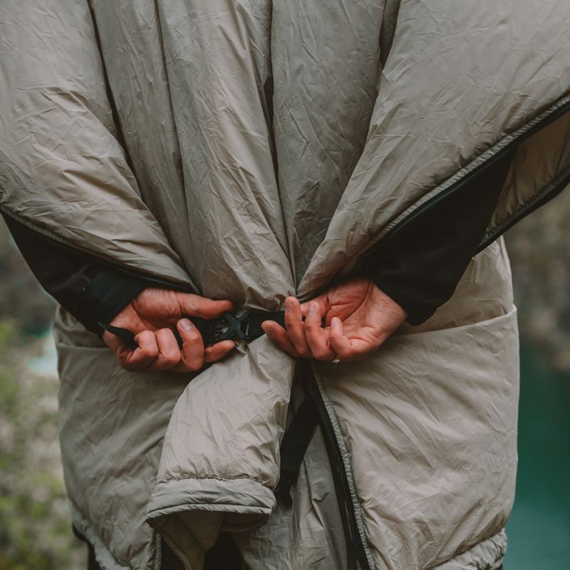 Ponczo OFFLANDER insulated Waterproof grey 11