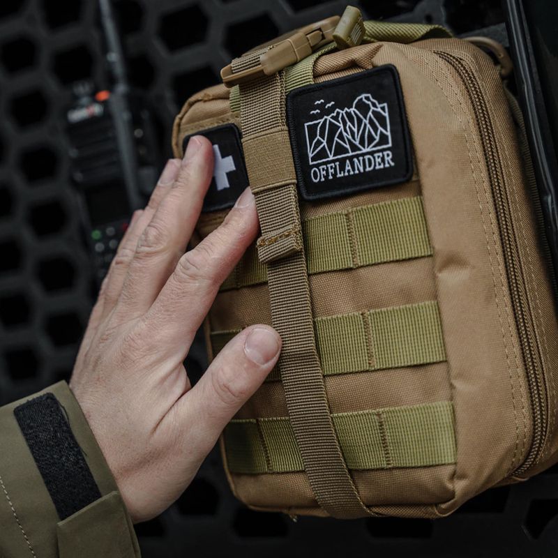 Saszetka taktyczna OFFLANDER Molle 3 l khaki 6