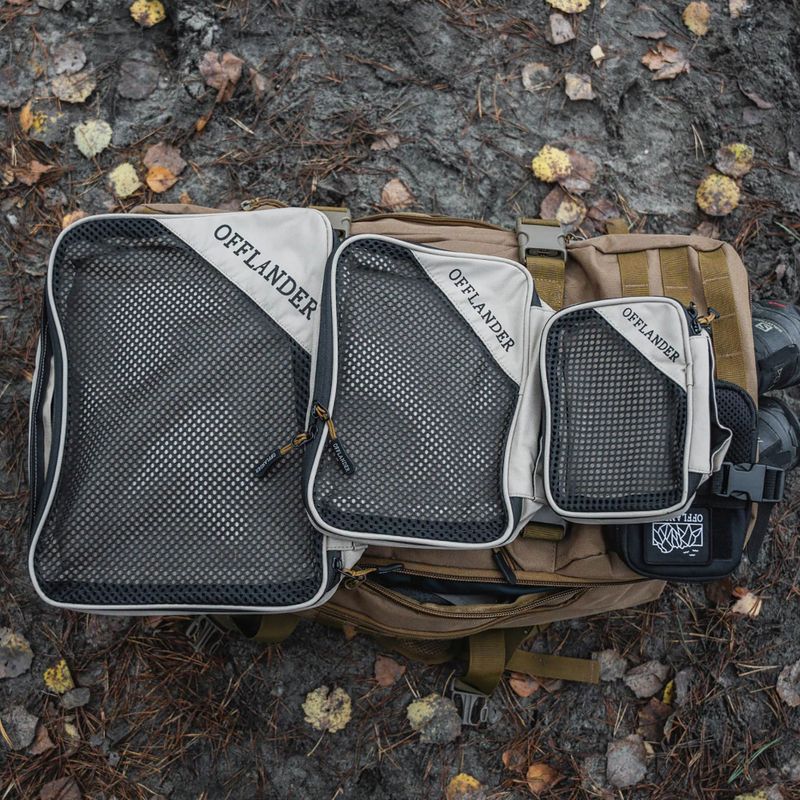 Organizer turystyczny OFFLANDER Set 3 pack sand/black 7