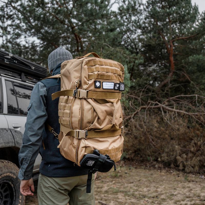 Plecak turystyczny OFFLANDER Offroad Bag 3w1 54 l khaki 6