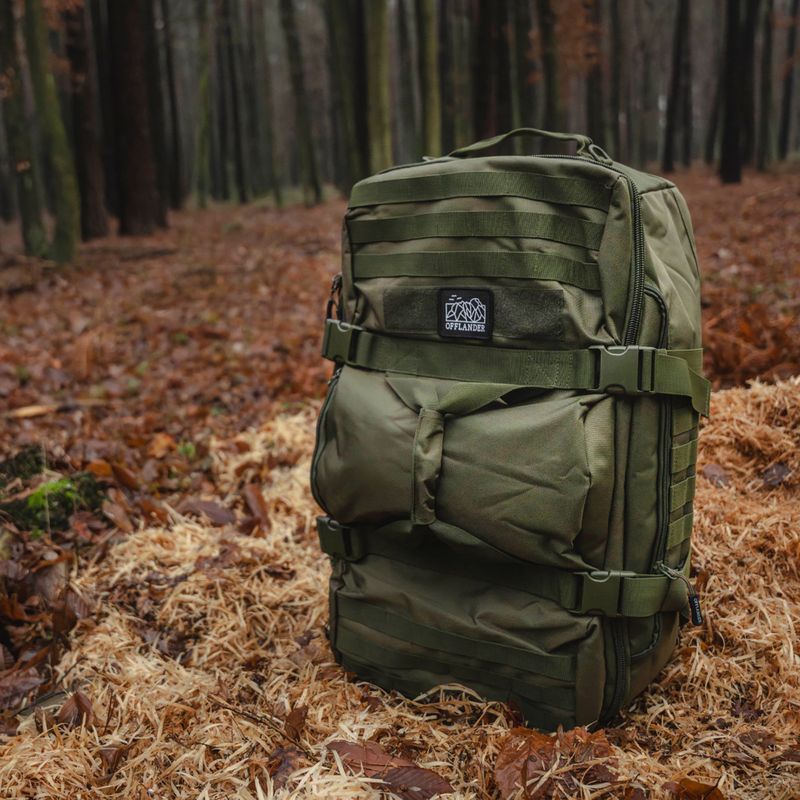 Plecak turystyczny OFFLANDER Offroad Bag 3w1 54 l green 5