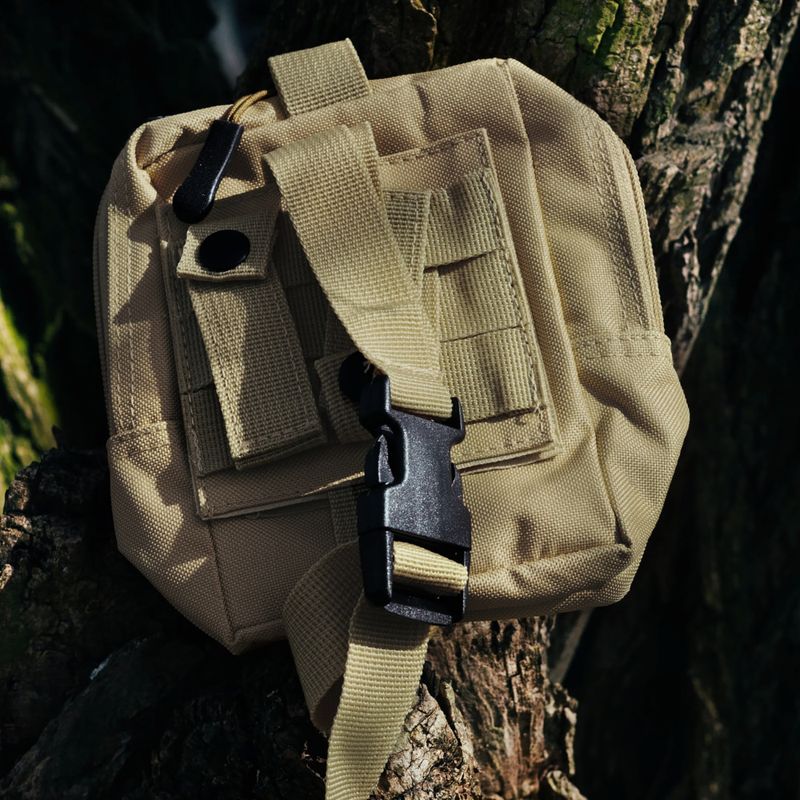 Saszetka taktyczna OFFLANDER Molle 1 l khaki 9