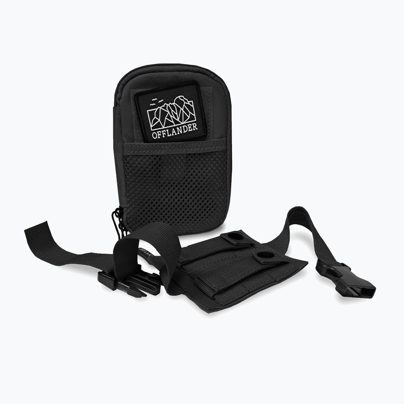 Saszetka taktyczna Offlander Molle z rzepem na dokumenty black 3