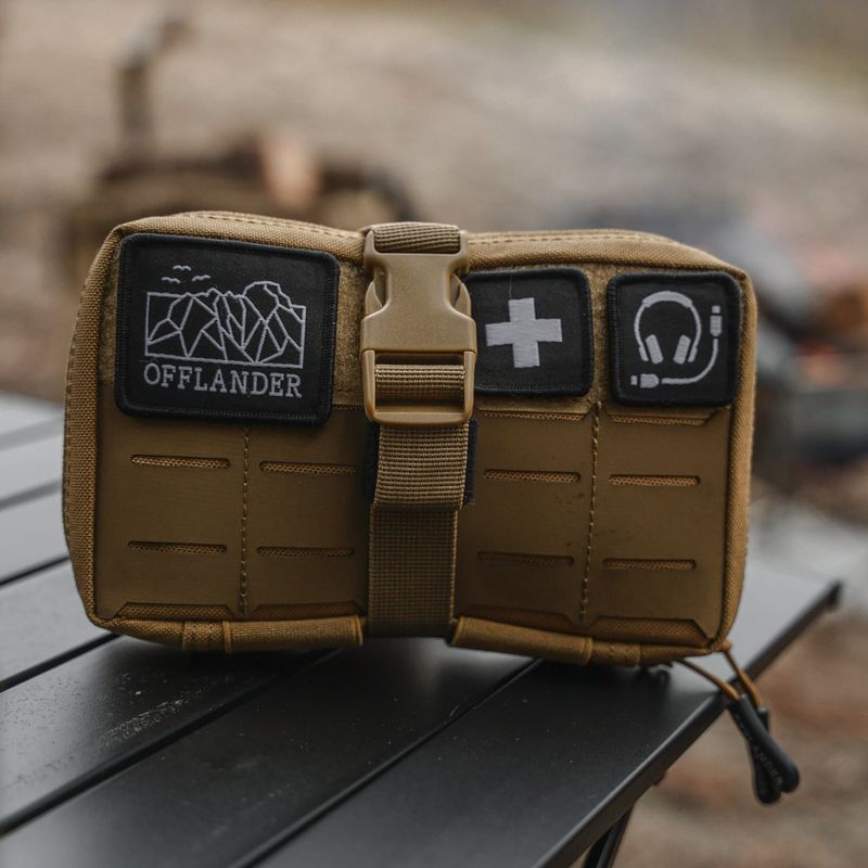 Saszetka taktyczna OFFLANDER Molle Powerbank 1 l khaki 4