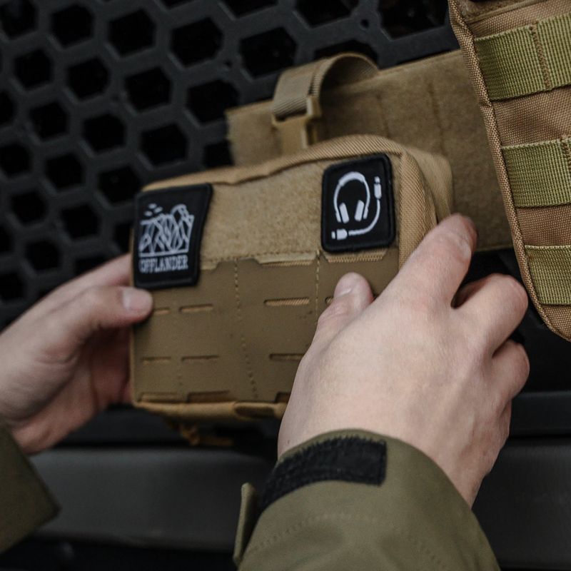 Saszetka taktyczna OFFLANDER Molle Powerbank 1 l khaki 6