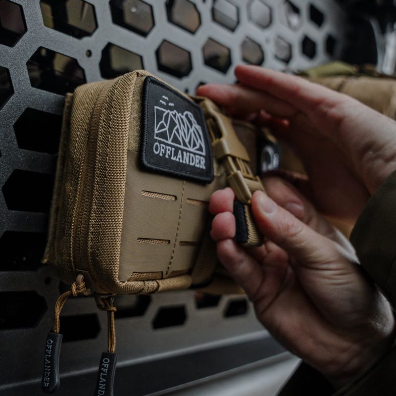 Saszetka taktyczna OFFLANDER Molle Powerbank 1 l khaki 7